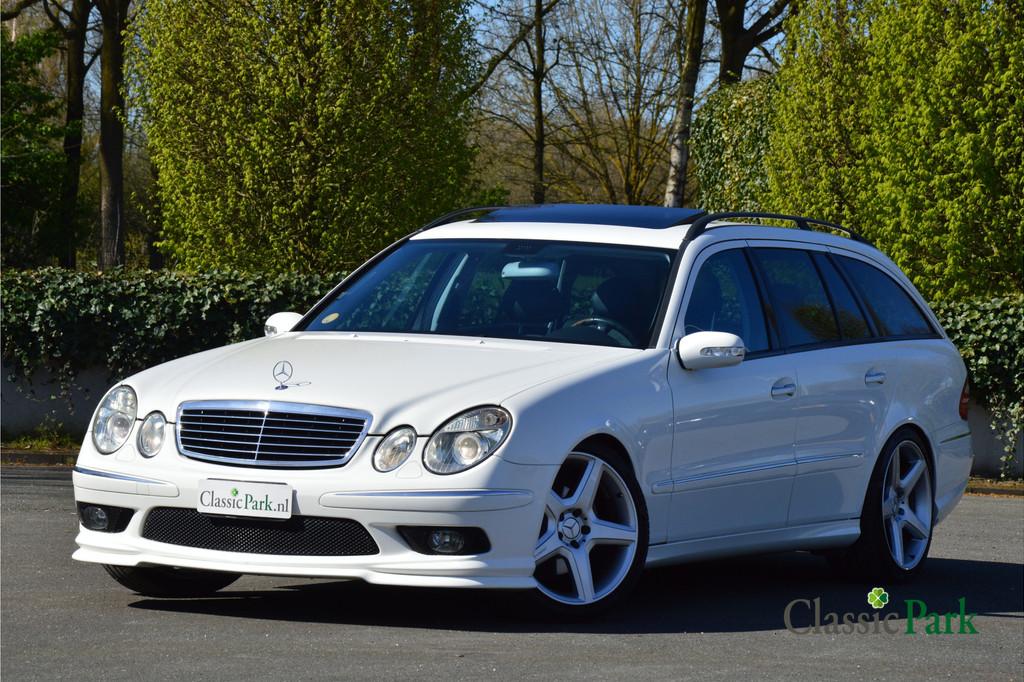 Mercedes-Benz E-Klasse E500 Elegance Combi (bj 2004), Auto's, Mercedes-Benz, Automaat, Stoelverwarming, Achterwielaandrijving