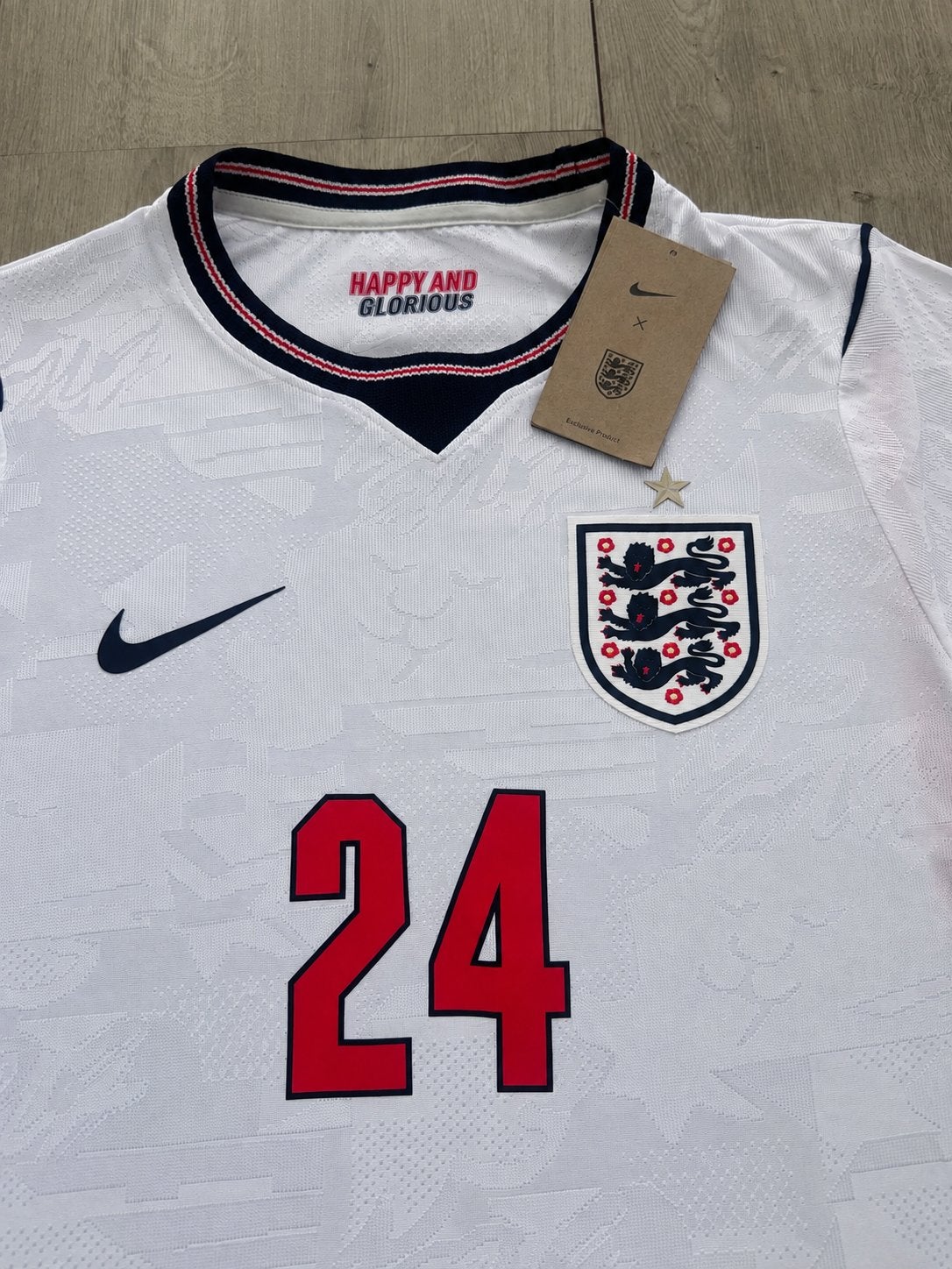 Nike Engeland Thuisshirt Palmer #24 M –, Ophalen of Verzenden, Zo goed als nieuw, Shirt
