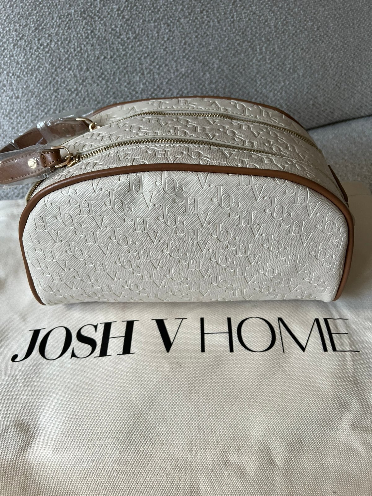 Josh V toilettas, Ophalen of Verzenden, Nieuw, Beige, Dame