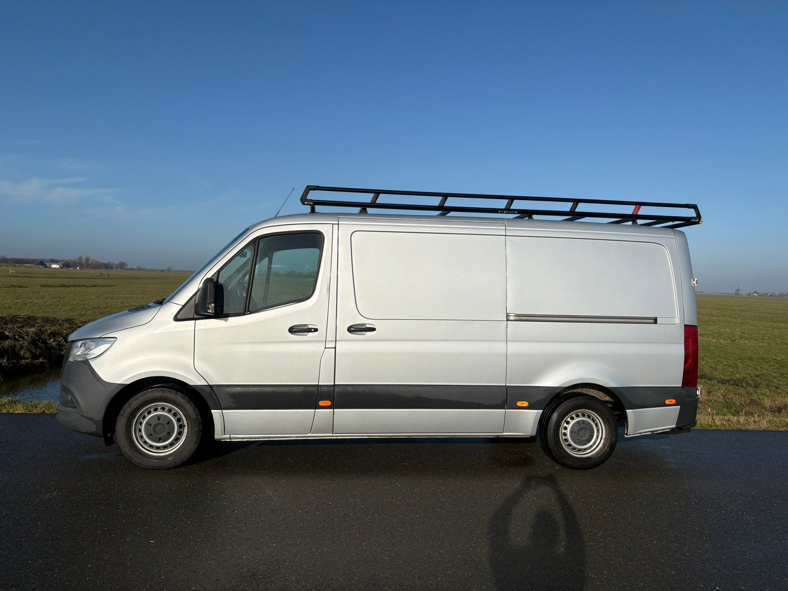 Mercedes-Benz Sprinter GB 316 CDI L2 366/3500 RWD 2020 Grijs, Auto's, Automaat, Achterwielaandrijving, 4 cilinders, 2000 kg