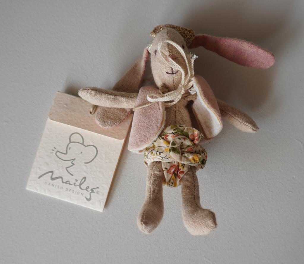 Maileg micro bunny oude collectie Maileg body luier, Ophalen of Verzenden, Zo goed als nieuw, Poppenhuis