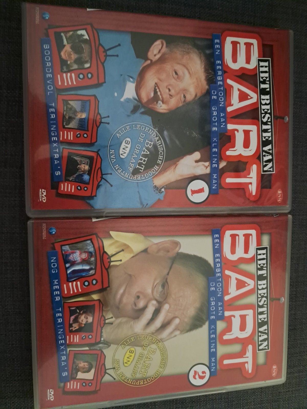 Het Beste van Bart de Graaff - Deel 1 & 2 (DVD), Cd's en Dvd's, Bonusmateriaal, Gebruikt, Alle leeftijden, Nederlands
