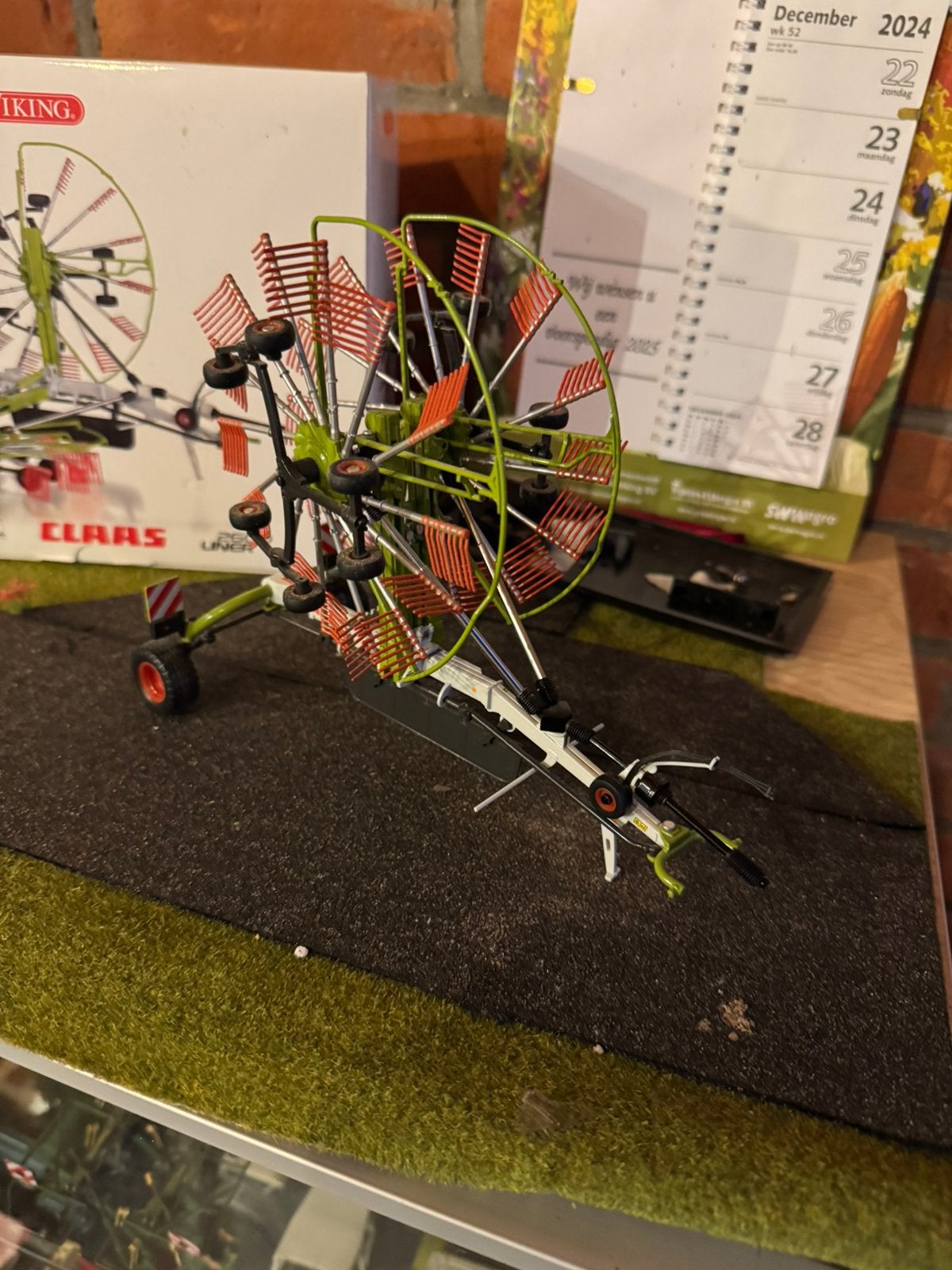 Wiking claas middenafleg hark, Ophalen of Verzenden, Zo goed als nieuw, Tractor of Landbouw, Overige merken