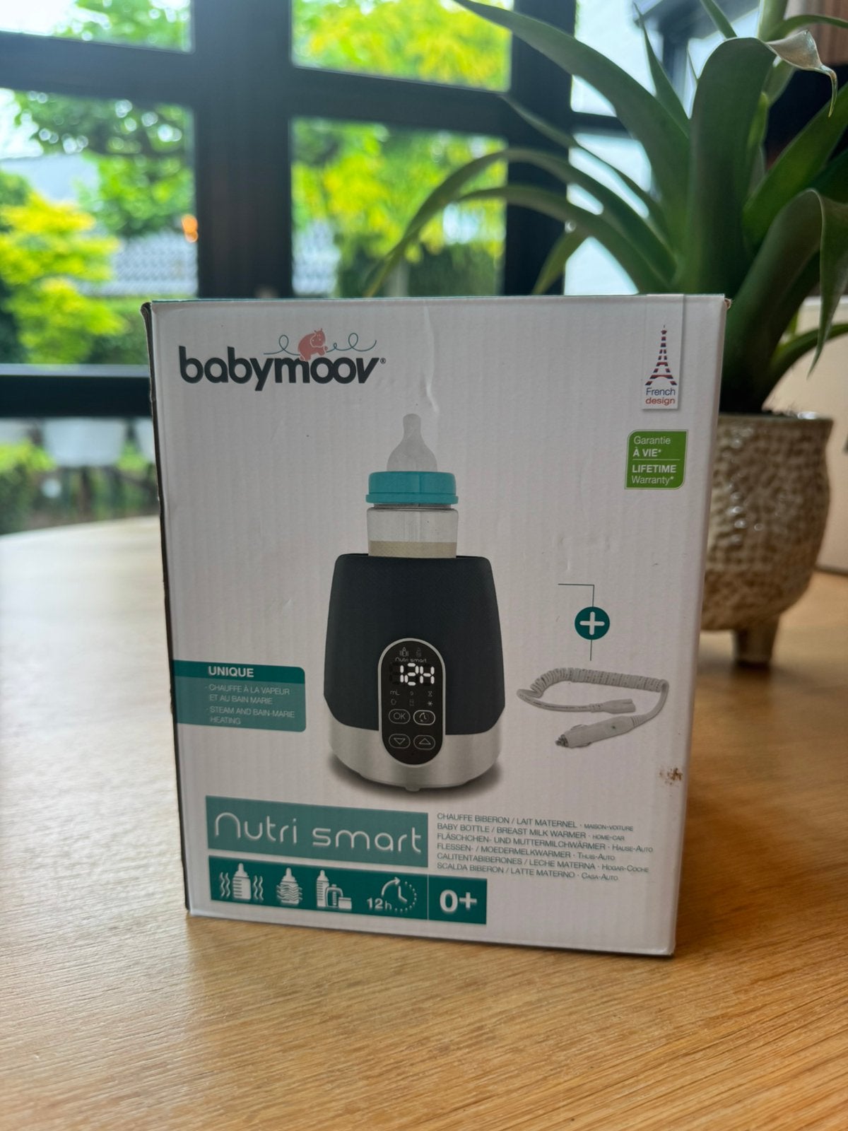 Babymoov Nutri Smart Flessenwarmer, Ophalen of Verzenden, Zo goed als nieuw, Flessen- of potjesverwarmer