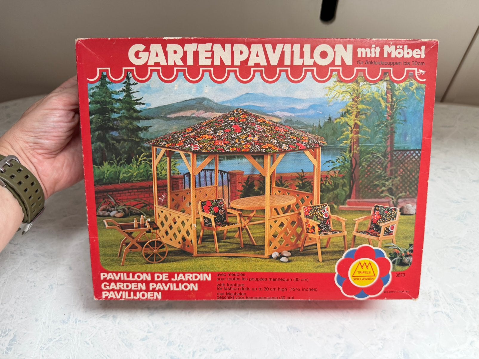 Jaren ‘70 tuinset voor poppen, Verzamelen, Poppen, Ophalen of Verzenden, Zo goed als nieuw