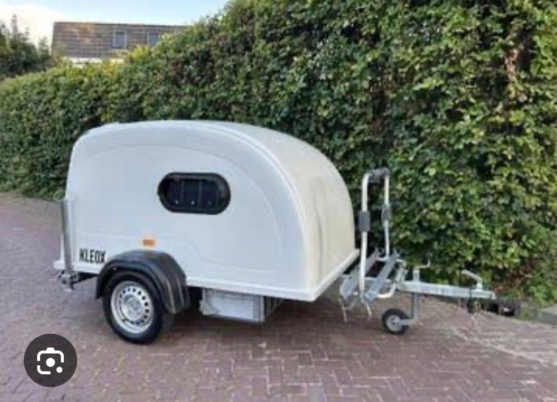 Gezocht Compacte teardrop caravan, Ophalen