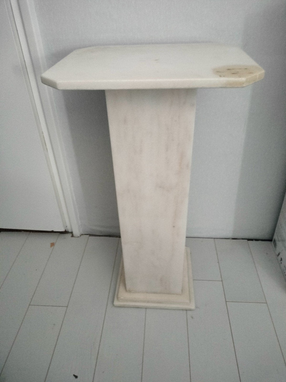 Marmeren zuil, Ophalen, Gebruikt