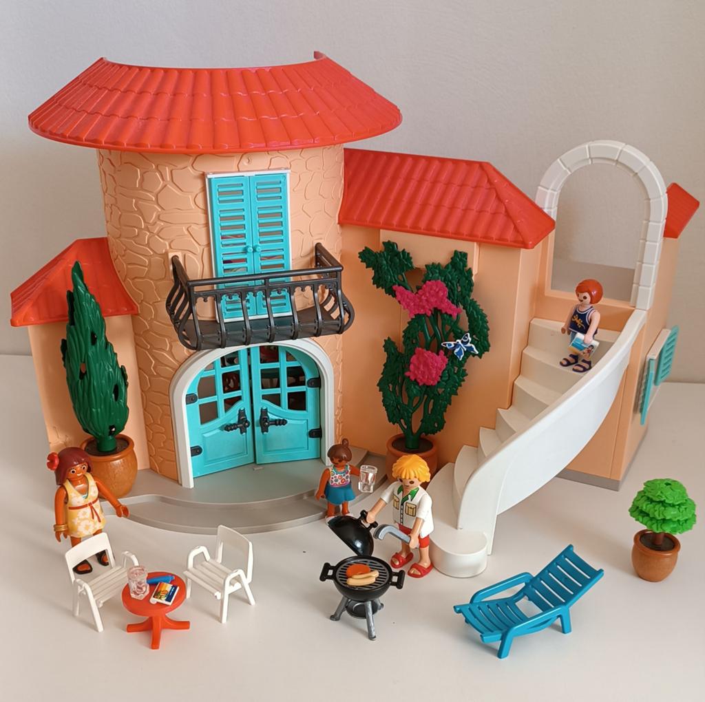 Z.g.a.n. Playmobil 9420 vakantiehuis, Kinderen en Baby's, Speelgoed | Playmobil, Ophalen of Verzenden, Zo goed als nieuw