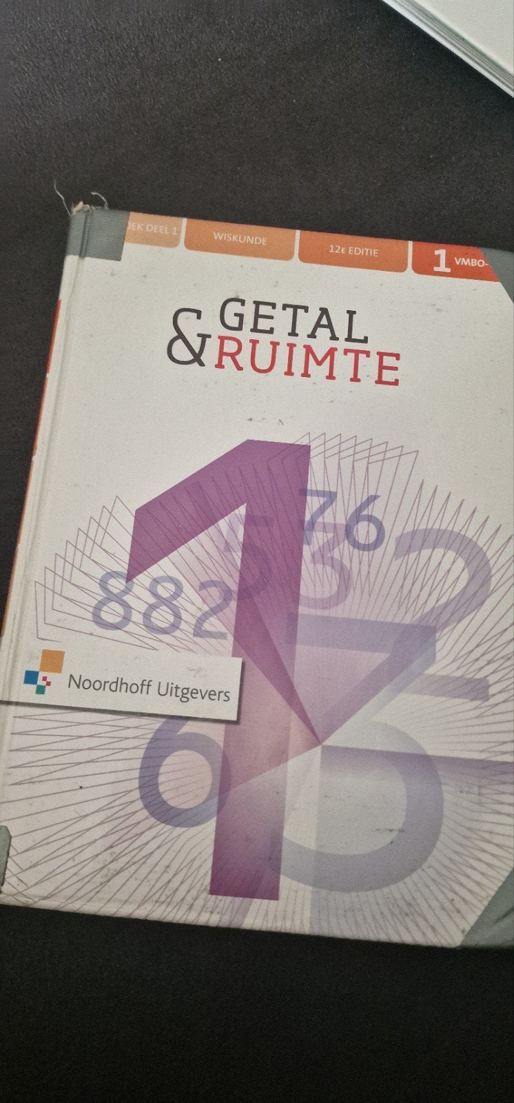 Getal & Ruimte Wiskunde VMBO HAVO deel 1 - 12e editie, Ophalen, Gelezen, VMBO, Wiskunde A