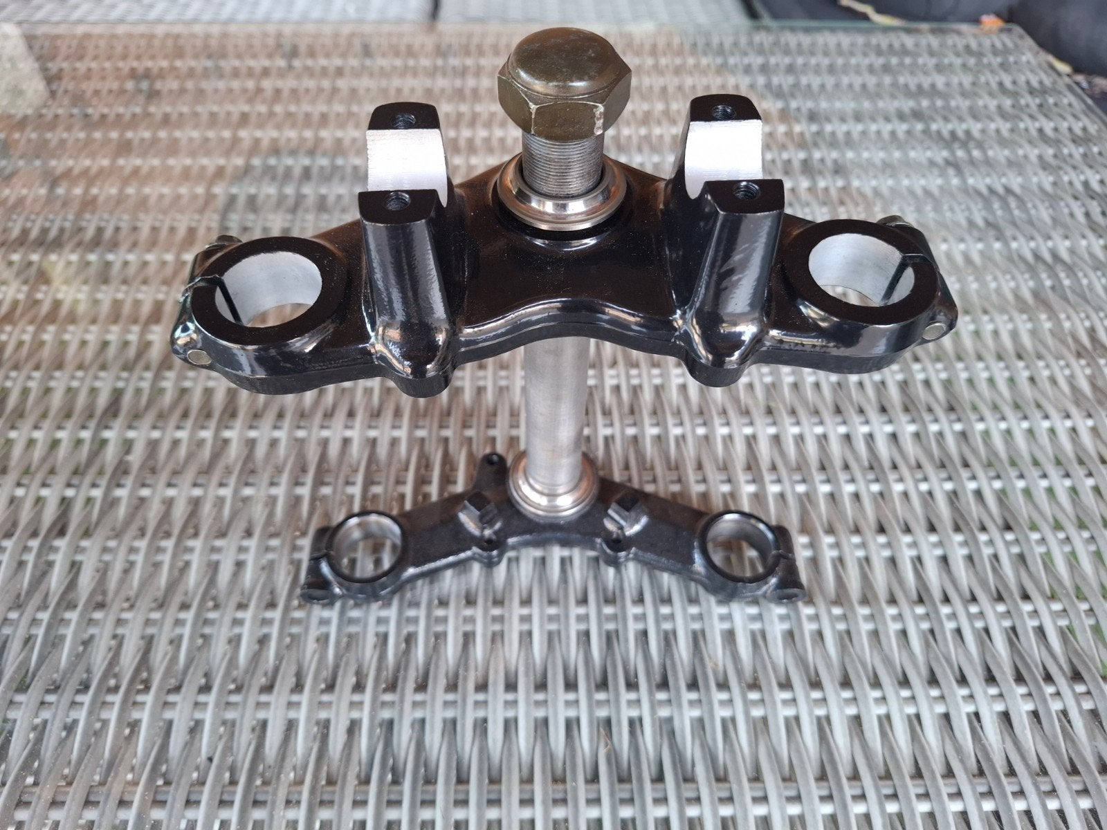 Honda MT50 MT80 kroonstuk en remanker plaat, Fietsen en Brommers, Ophalen of Verzenden, Gebruikt, Frame, Honda mt mtx mb mtx mb mbx nsr ns1