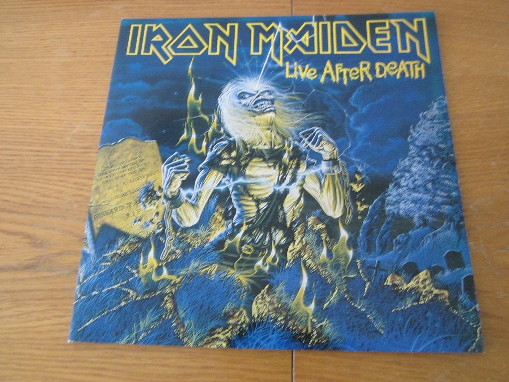 Iron Maiden - Live After Death 1985	EMI 1C 2LP 162 24 0426 3, Heavy metal, Gebruikt, Ophalen of Verzenden, Originele persing