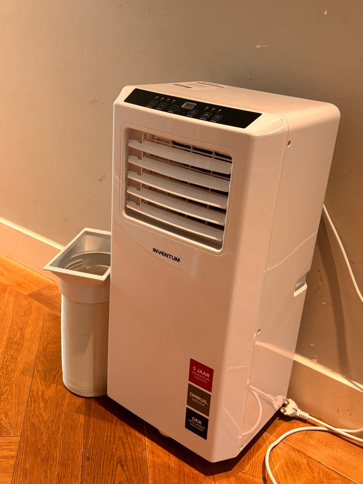 Inventum AC701 Mobiele Airco - Koelen, Ontvochtigen, Ventile, Witgoed en Apparatuur, Ophalen, Minder dan 60 m³, 3 snelheden of meer