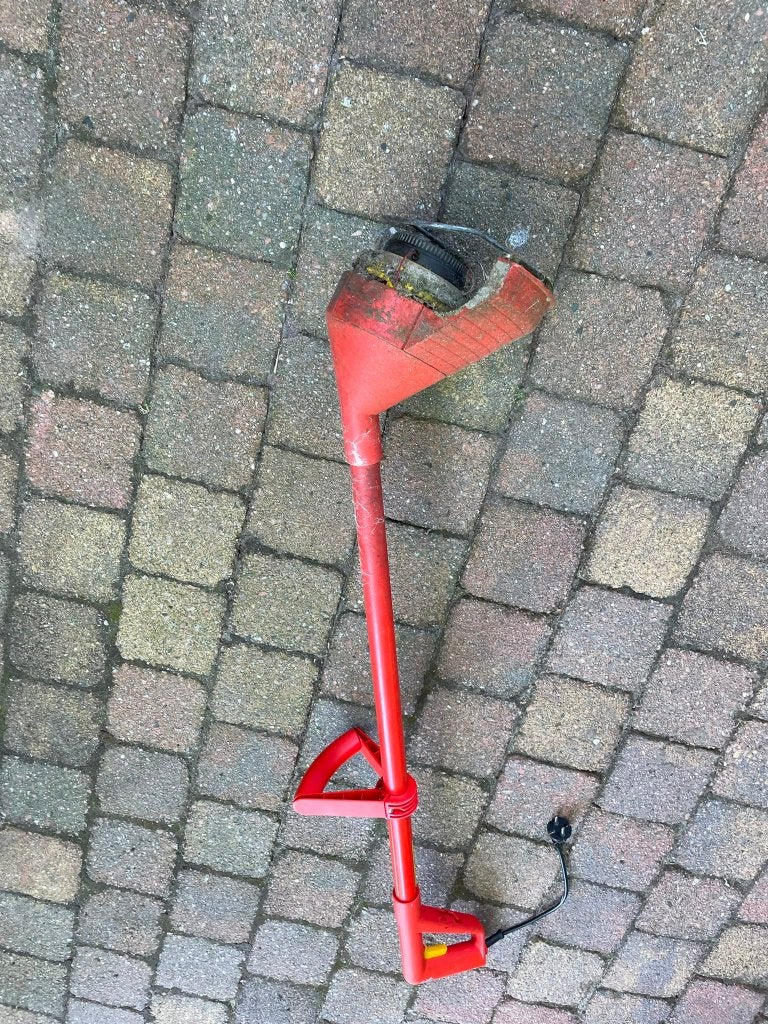Kleine strimmer, Tuin en Terras, Grastrimmers, Ophalen, Gebruikt, Elektrisch
