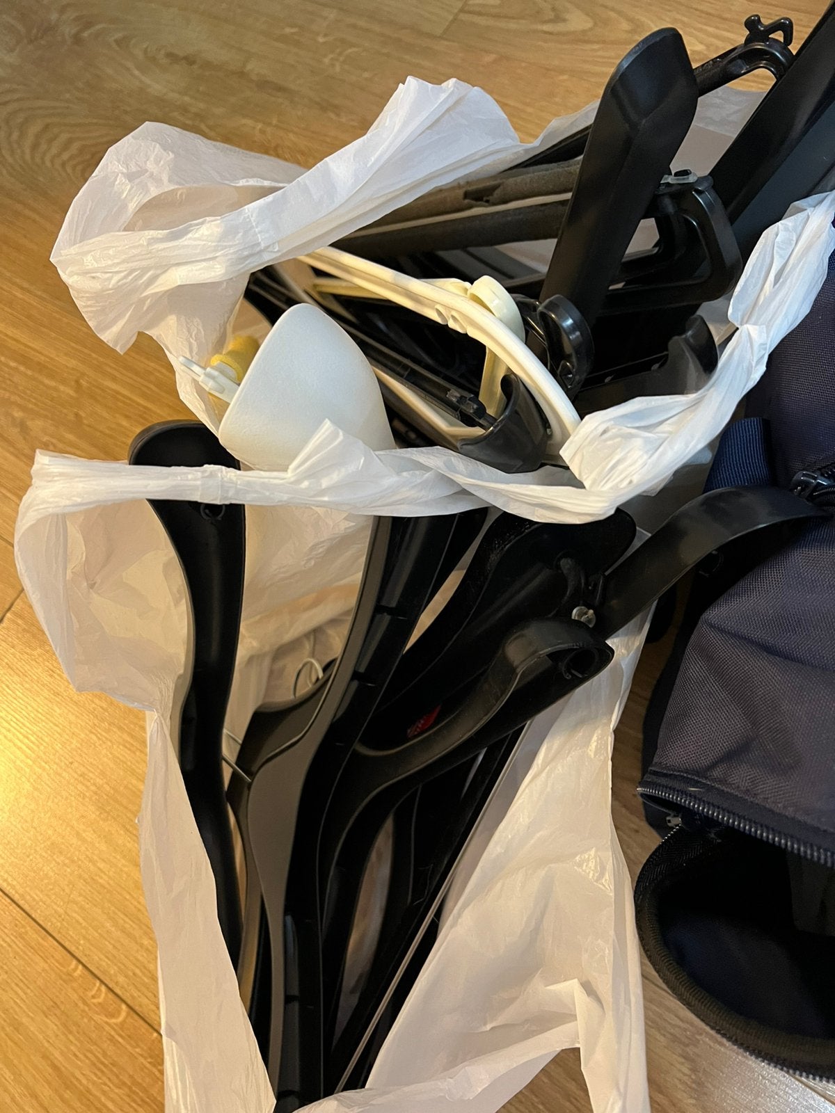 Kleding hangers, Ophalen of Verzenden, Gebruikt, Kunststof