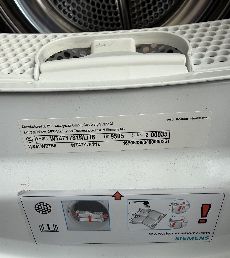 Foto 8 van Siemens iQ800 wasmachine en droger