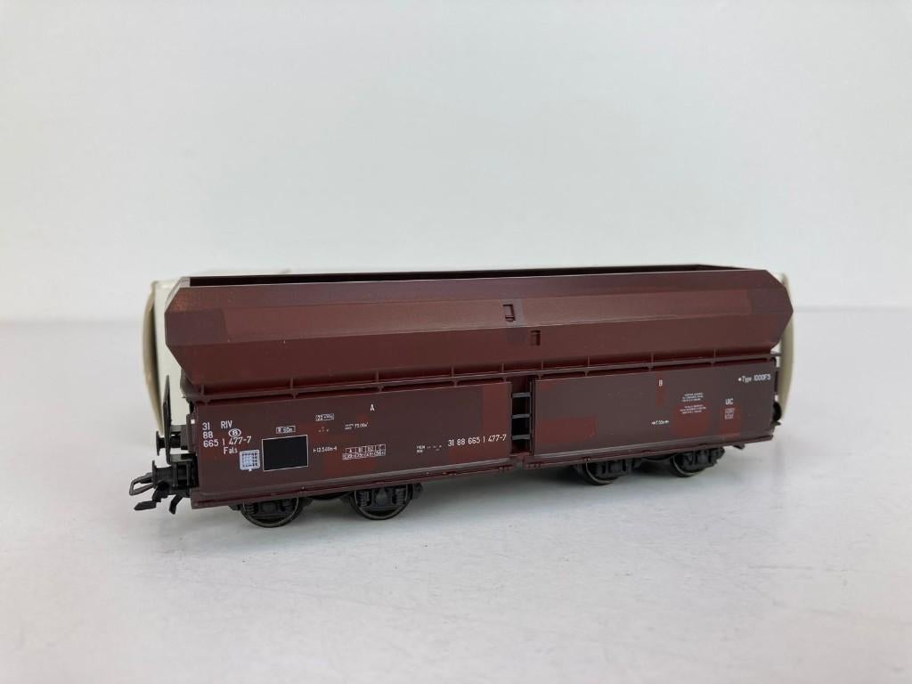 Märklin 4705 - Zelflosser Goederenwagon - NMBS (België), Wisselstroom, -, -, Wagon