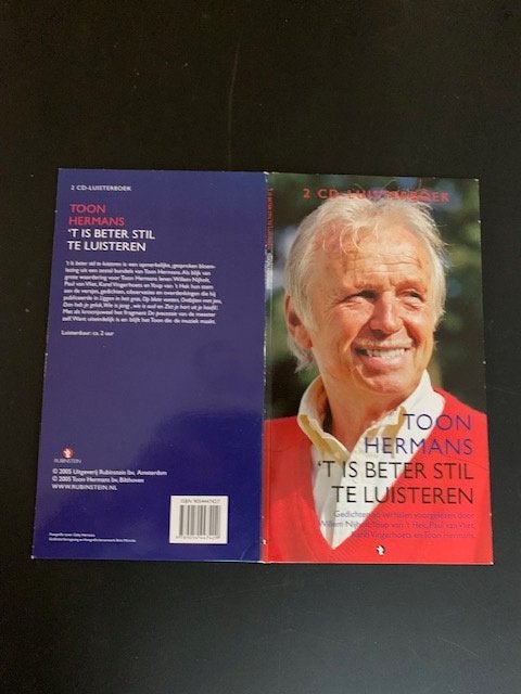 Toon Hermans ‘T is beter stil te luisteren, Boeken, Cd, Ophalen of Verzenden, Toon Hermans, Volwassene