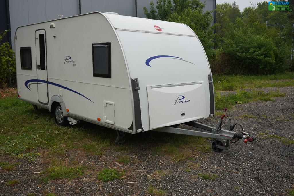 Bürstner Premio 450 TS, Caravans en Kamperen, Rondzit, Bedrijf, 750 - 1000 kg, Bürstner
