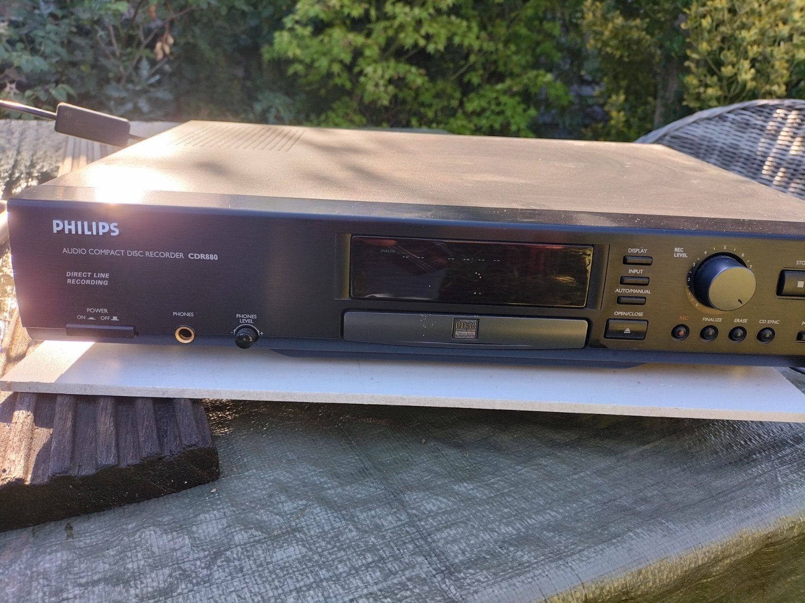 Philips Audio Compact Disc Recorder CDR880, Audio, Tv en Foto, Cd-spelers, Ophalen of Verzenden, Gebruikt, Philips