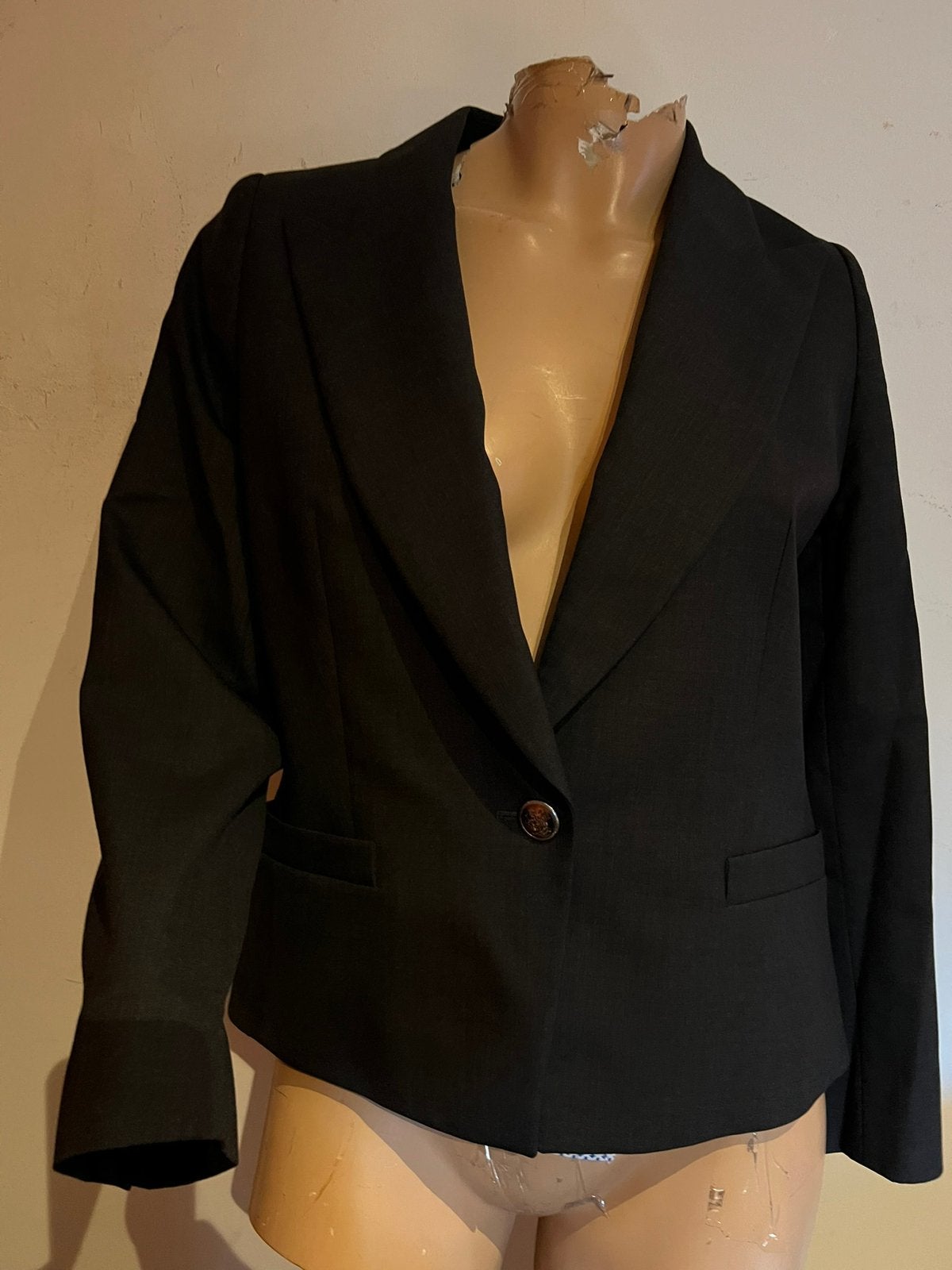 ESCADA jasje 100 % wol maat m origineel ZGAN, Maat 38/40 (M), F, F, Zwart