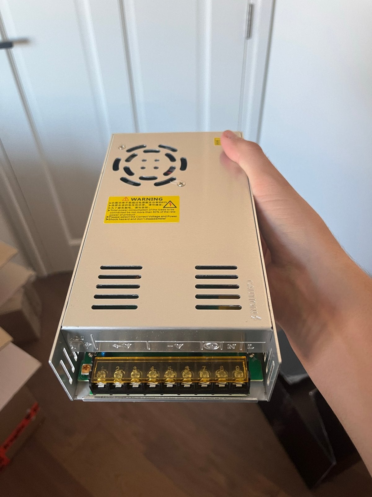 Nieuwe Voedingseenheid 12V DC - 30A (360W), Ophalen of Verzenden, Nieuw