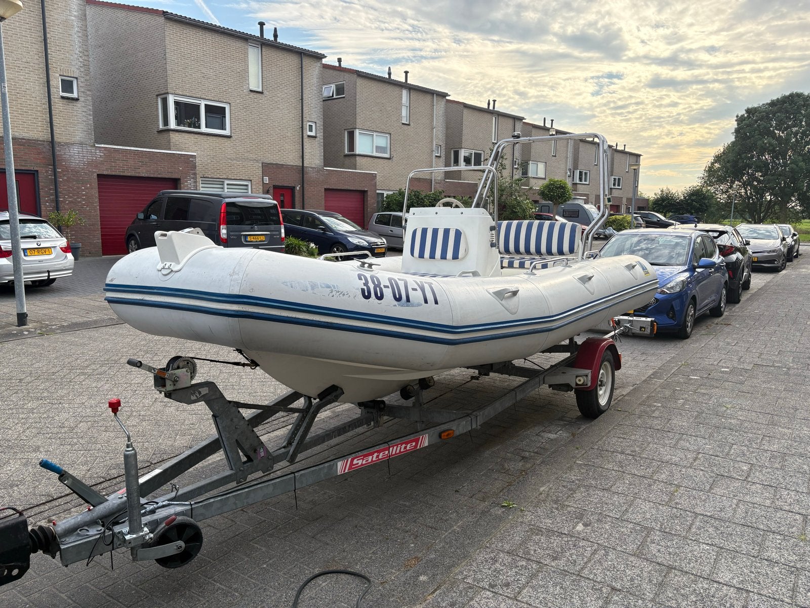 Zodiac Medline 480 rib, Watersport en Boten, Ophalen, Gebruikt