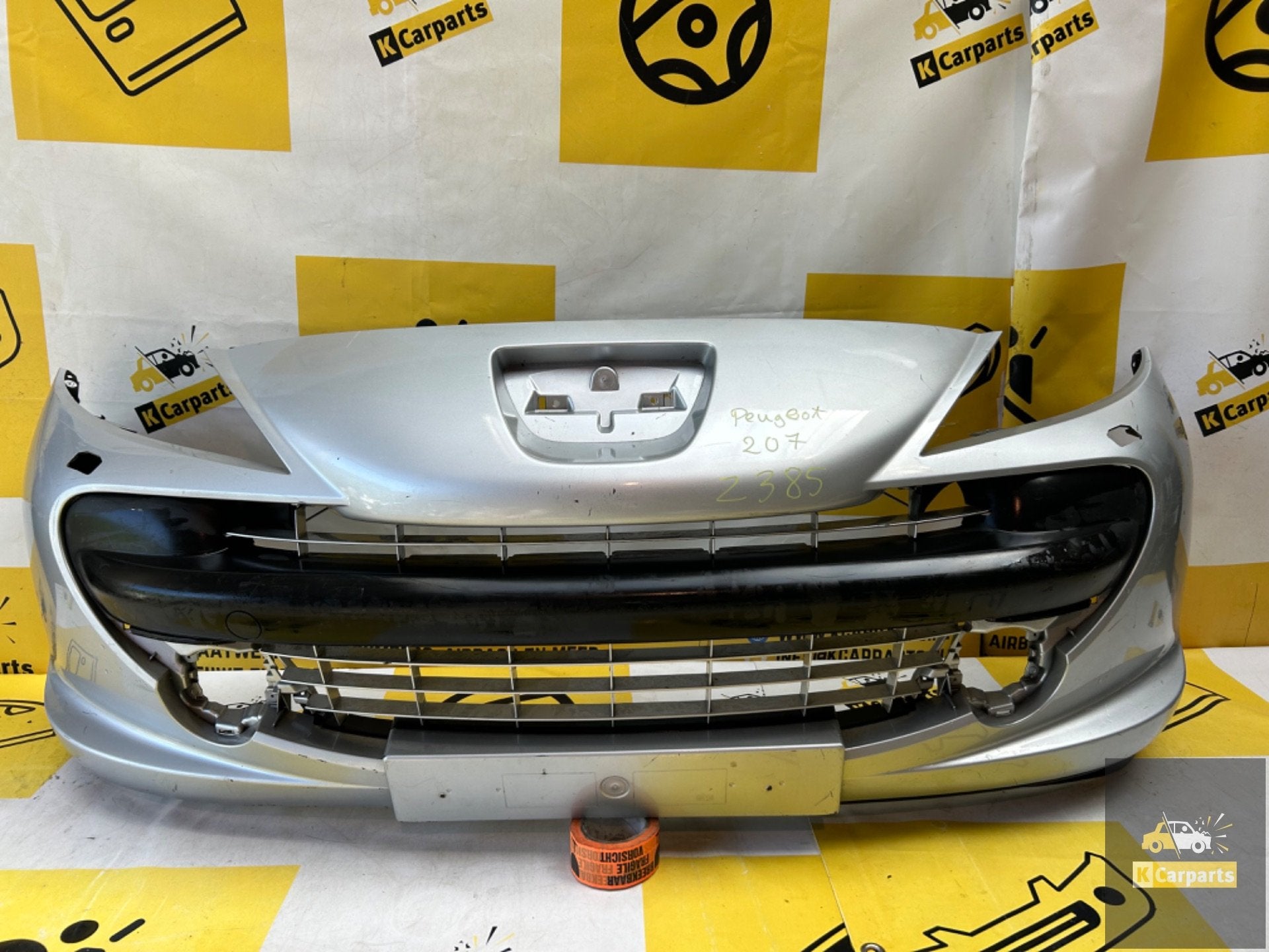 Peugeot 207 voorbumper 2006-2015 9654356880 bumper, Auto-onderdelen, Info@fabrikant.eu, Ophalen of Verzenden, Bumper, Peugeot