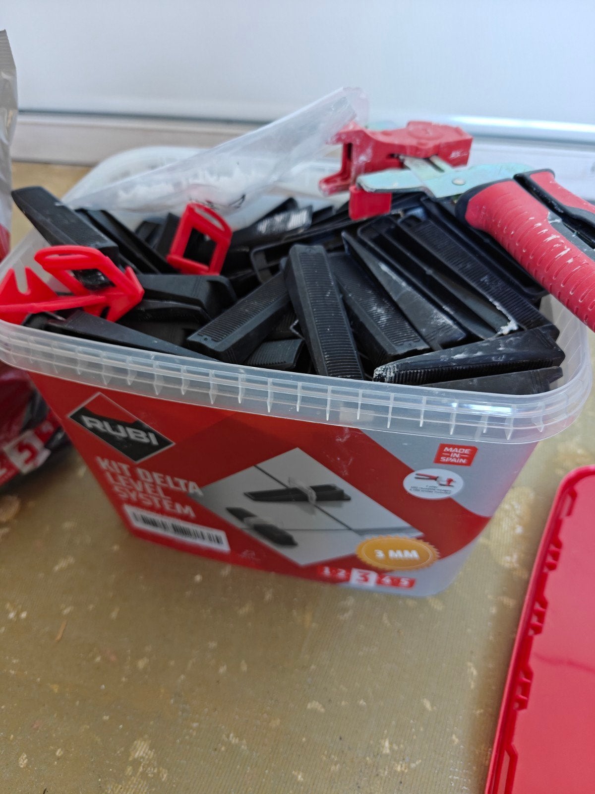 Rubi Delta Level System voor Tegels, Doe-het-zelf en Verbouw, Tegels, Ophalen, Overige materialen