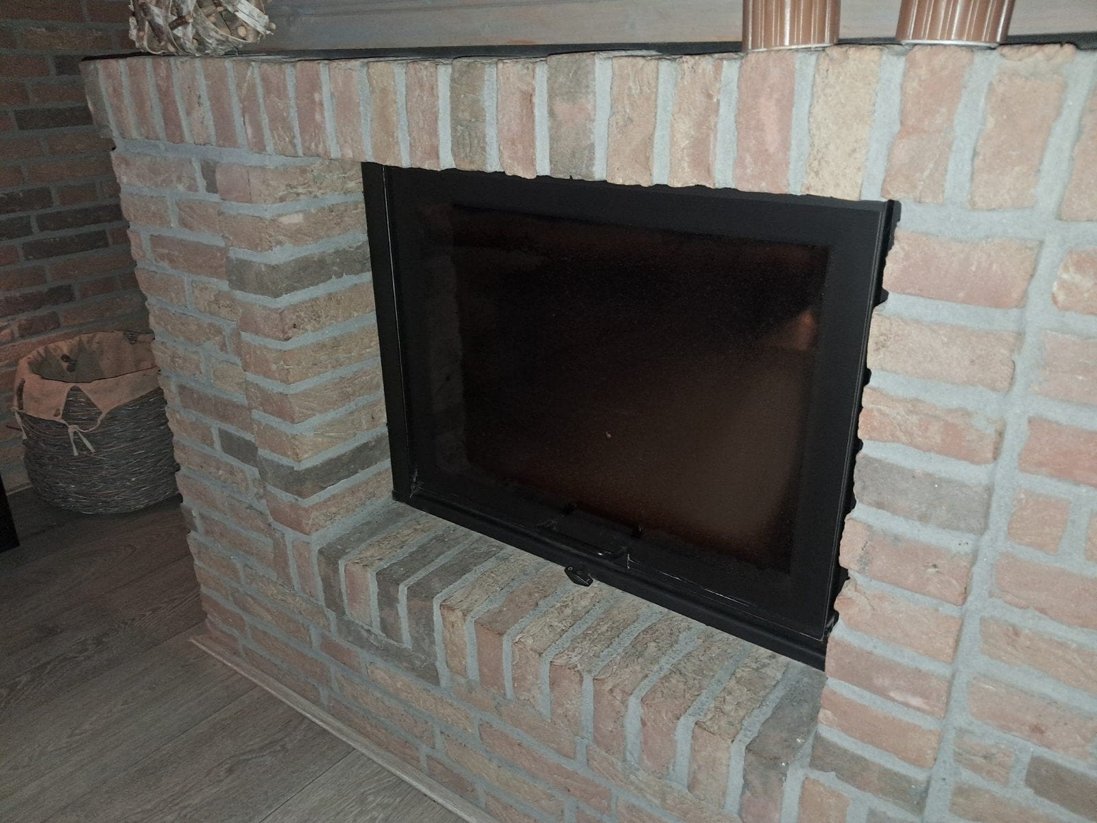 Houtkachel inbouwhaard Spartherm Bravo H 8kW, Huis en Inrichting, Haarden, Ophalen of Verzenden, Gebruikt, Inbouwhaard, Houthaard