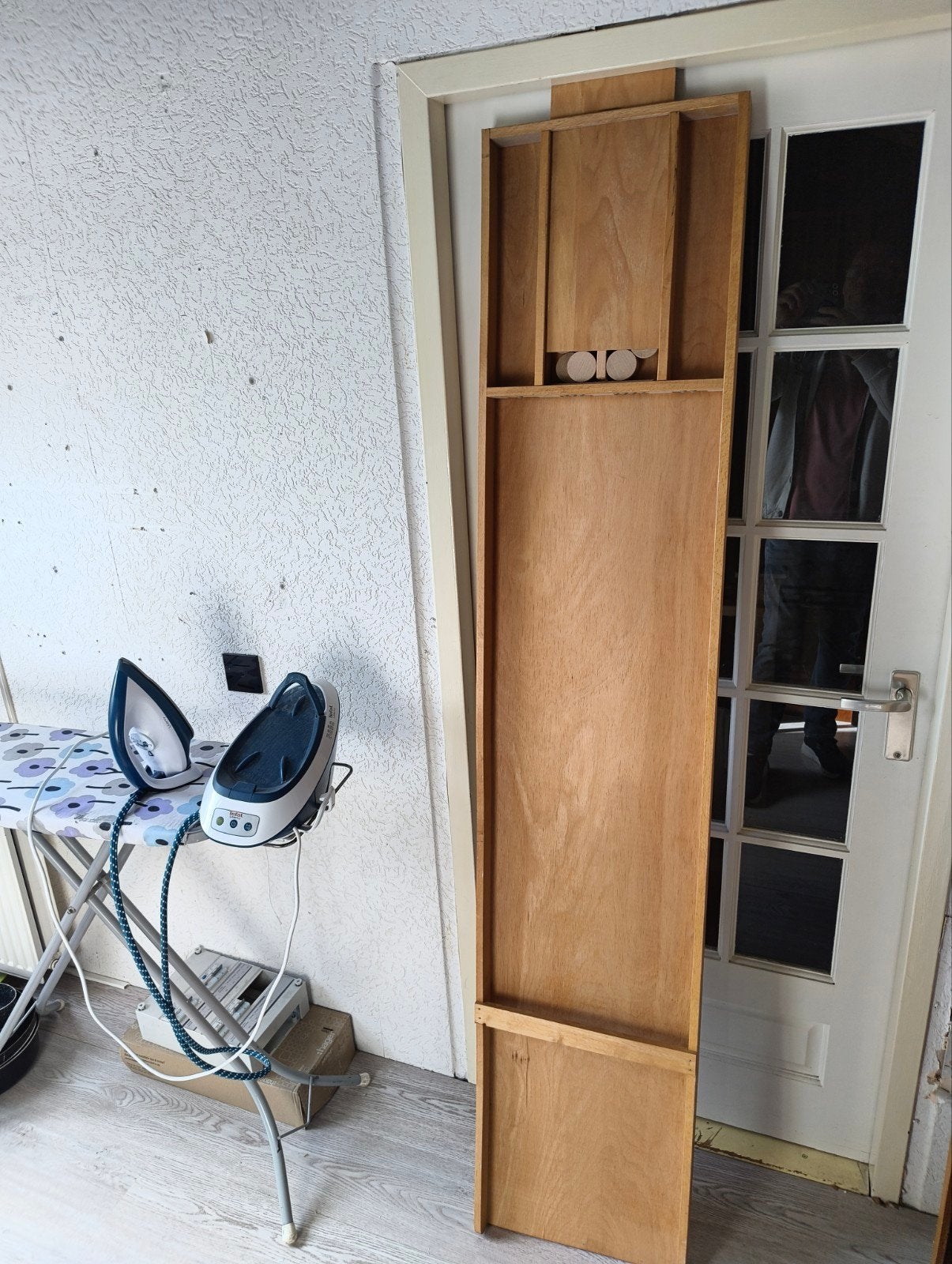 Sjoelbak met 30 stenen – 200 x 40 cm, Ophalen