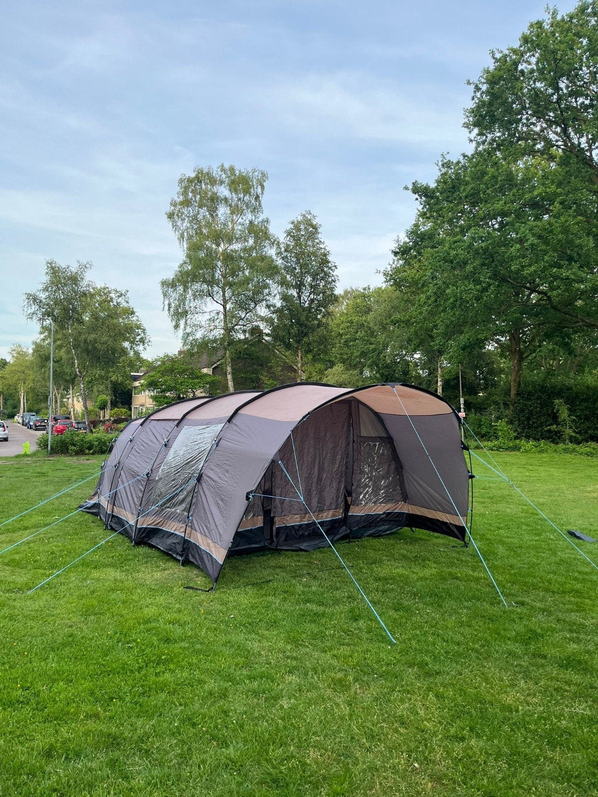 Vrijbuiter Outdoor Pine 360 4-persoons tent, Caravans en Kamperen, Ophalen
