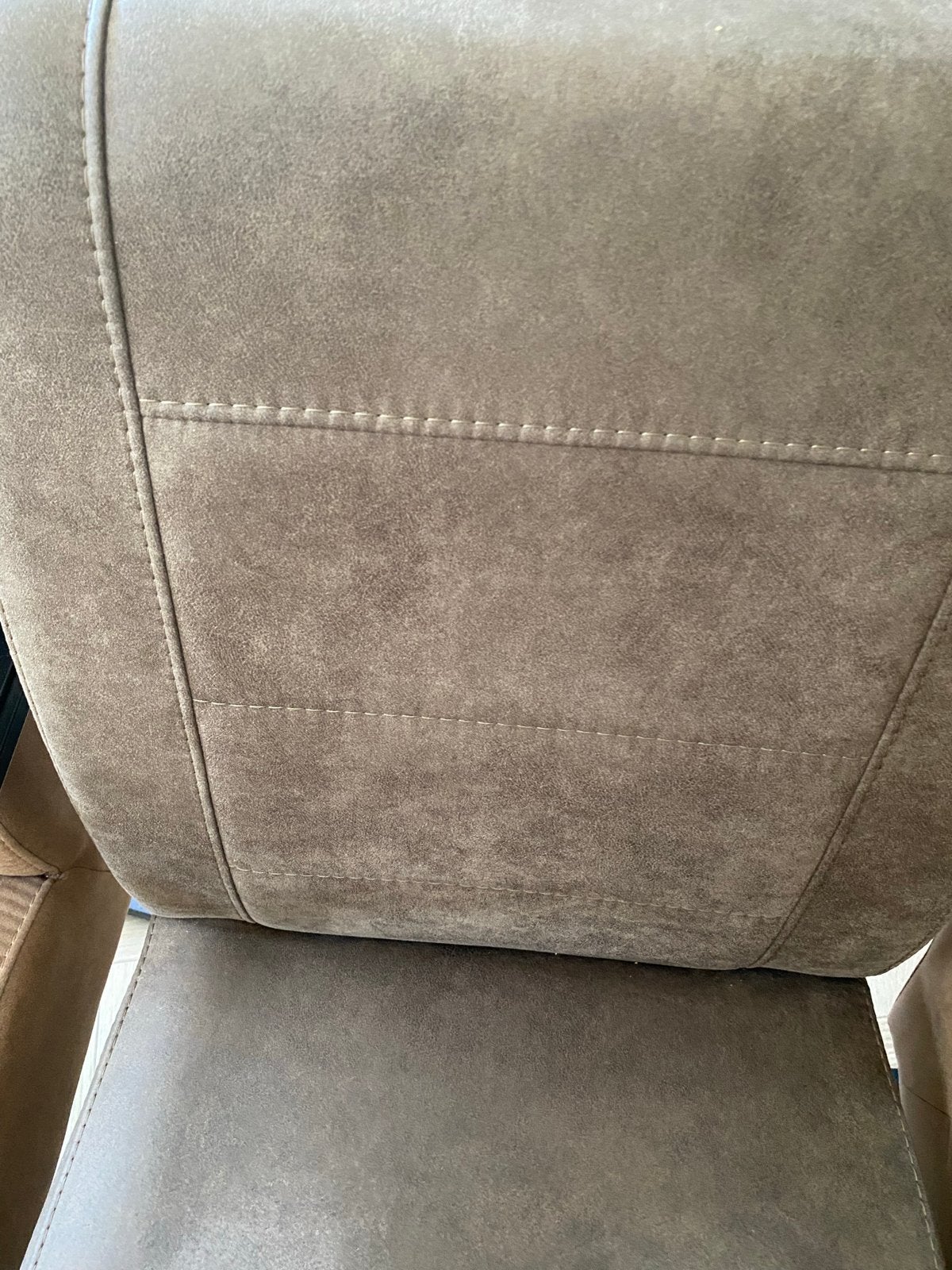 Set van 3 comfortabele eetkamerstoelen - Taupe/Bruin, Ophalen of Verzenden, Zo goed als nieuw, Stof, Drie