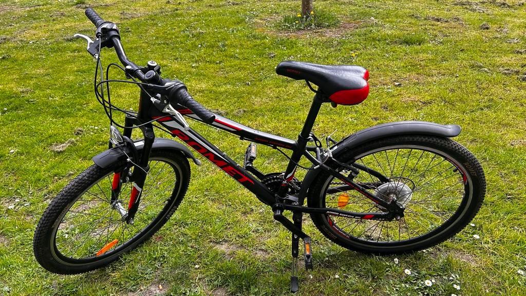 Romet Junior 24 inch junior kinderfiets aluminium frame, Ophalen of Verzenden, Gebruikt, 24 inch, Handrem