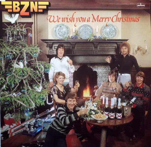 LP - BZN – We Wish You A Merry Christmas, Ophalen of Verzenden, 1980 - 1989, Gebruikt, 12 inch