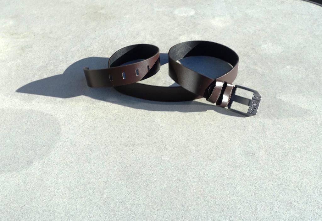 herenriem 118-zd / 120 x 3,7 cm in bruin - nieuw  ongebruikt, Kleding | Heren, Riemen en Ceinturen, Bruin, Nieuw, Ophalen of Verzenden