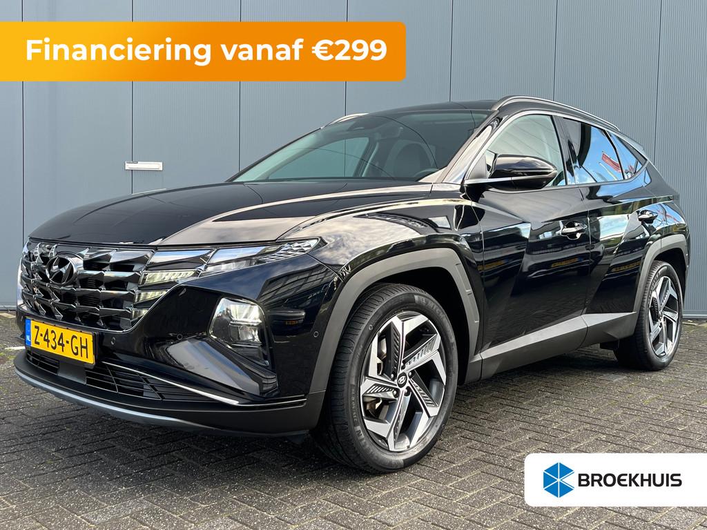 Hyundai Tucson 1.6 T-GDI 265pk PHEV Premium 4WD (299,- p/m D, Auto's, Hyundai, Gebruikt, 4 cilinders, Zwart, Bedrijf