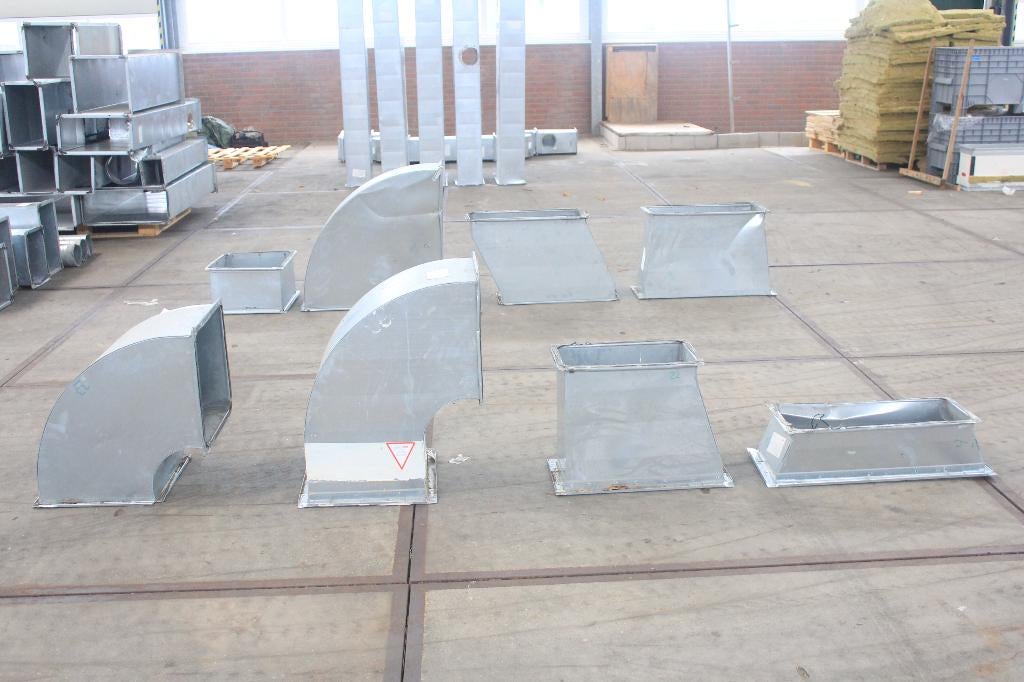 Grote partij luchtkanalen te koop, Doe-het-zelf en Verbouw, Ventilatie en Afzuiging, Ventilator en Afzuiger, -, -, Ophalen of Verzenden