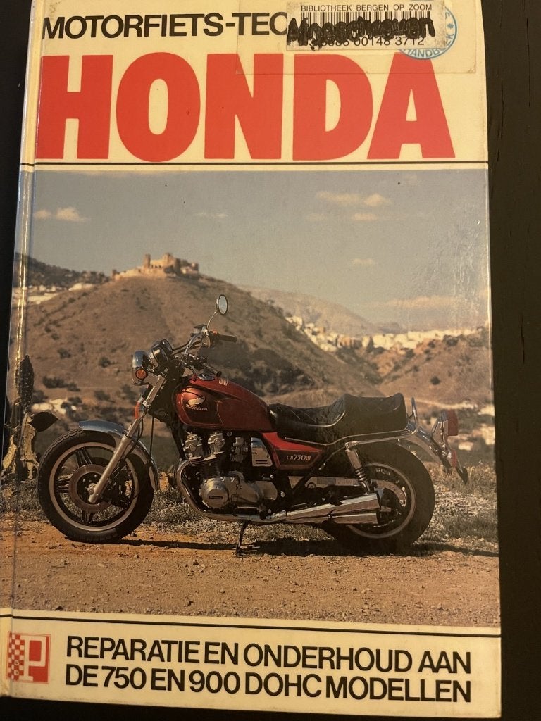 werkplaatshandboek HONDA CB750 CB900 dohc; 15,95 euro, Motoren, Ophalen of Verzenden, Honda
