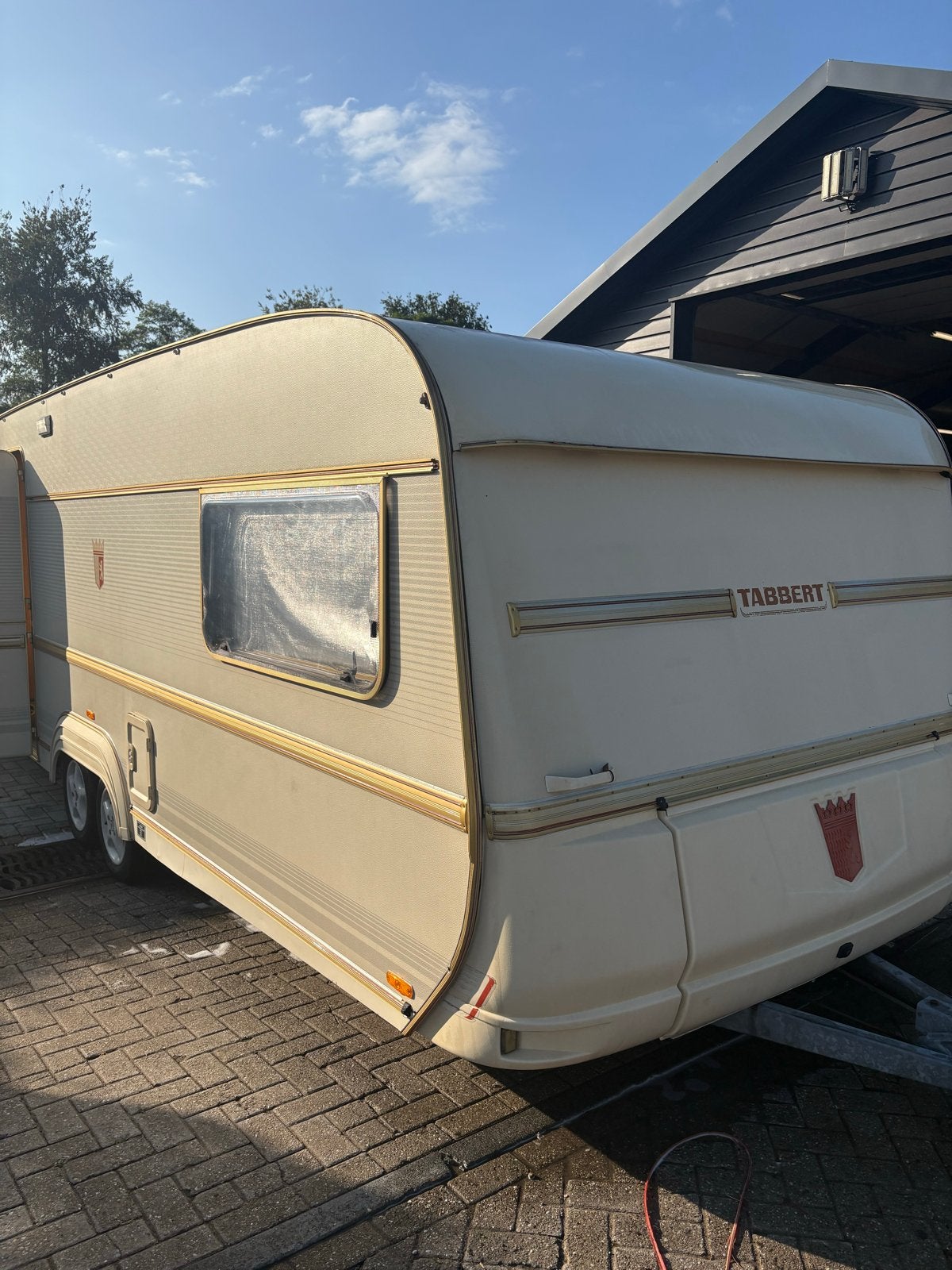 Ruime Tabbert Comtesse 620 - Ideaal voor bewoning of vaste s, Caravans en Kamperen, Ophalen of Verzenden, Zo goed als nieuw, Tot en met 4