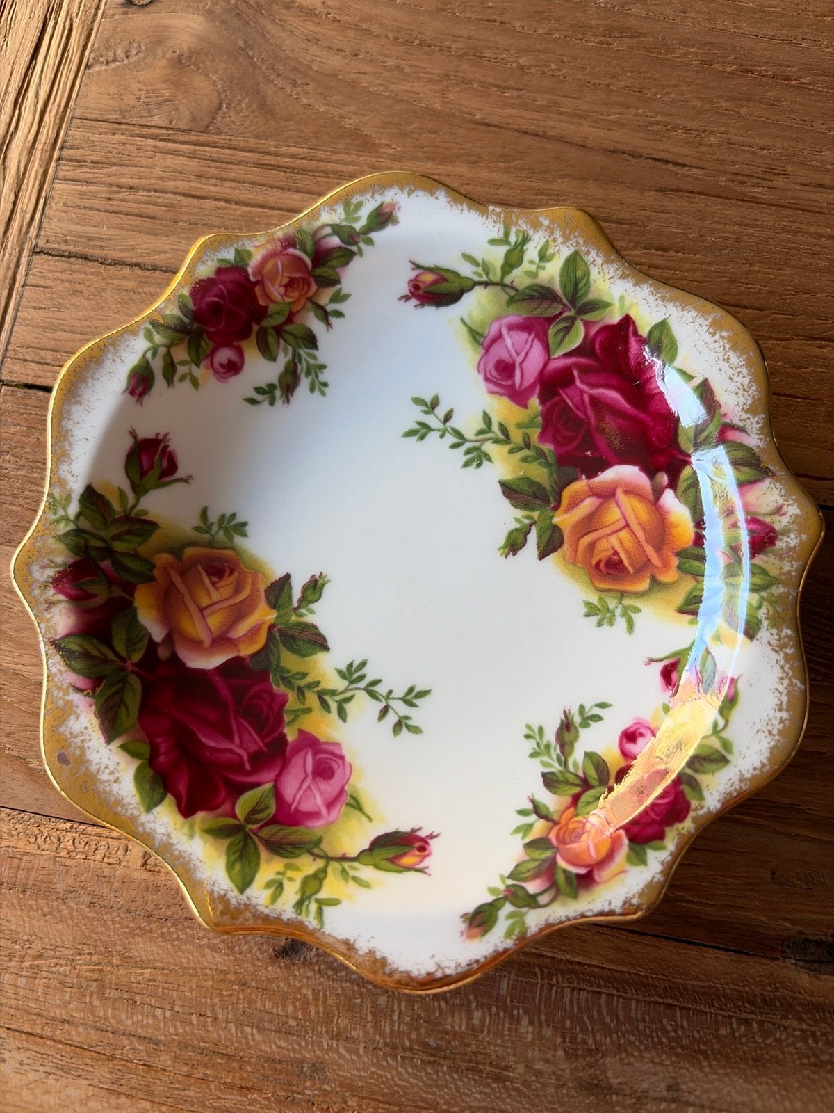 Royal Albert Old Country Roses bonbon schaaltjes (samen), Ophalen of Verzenden