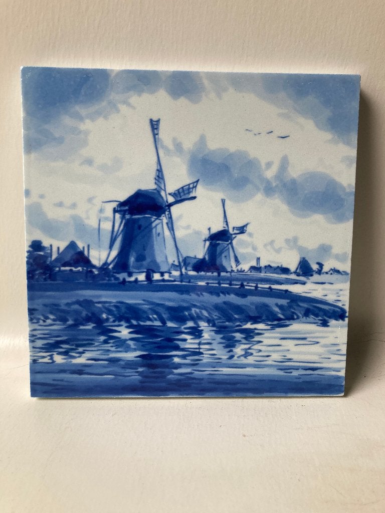 Porceleyne Fles Delfts blauwe tegel, Ophalen of Verzenden
