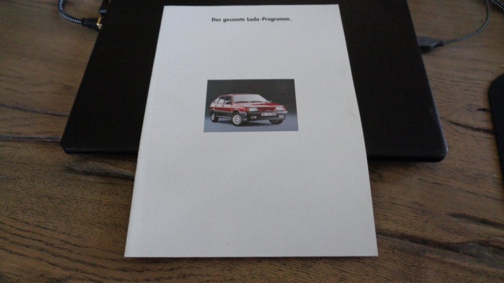 Folder  LADA - Programma  ,  10-1991   (NIEUWSTAAT), Verzenden, Nieuw, Overige merken