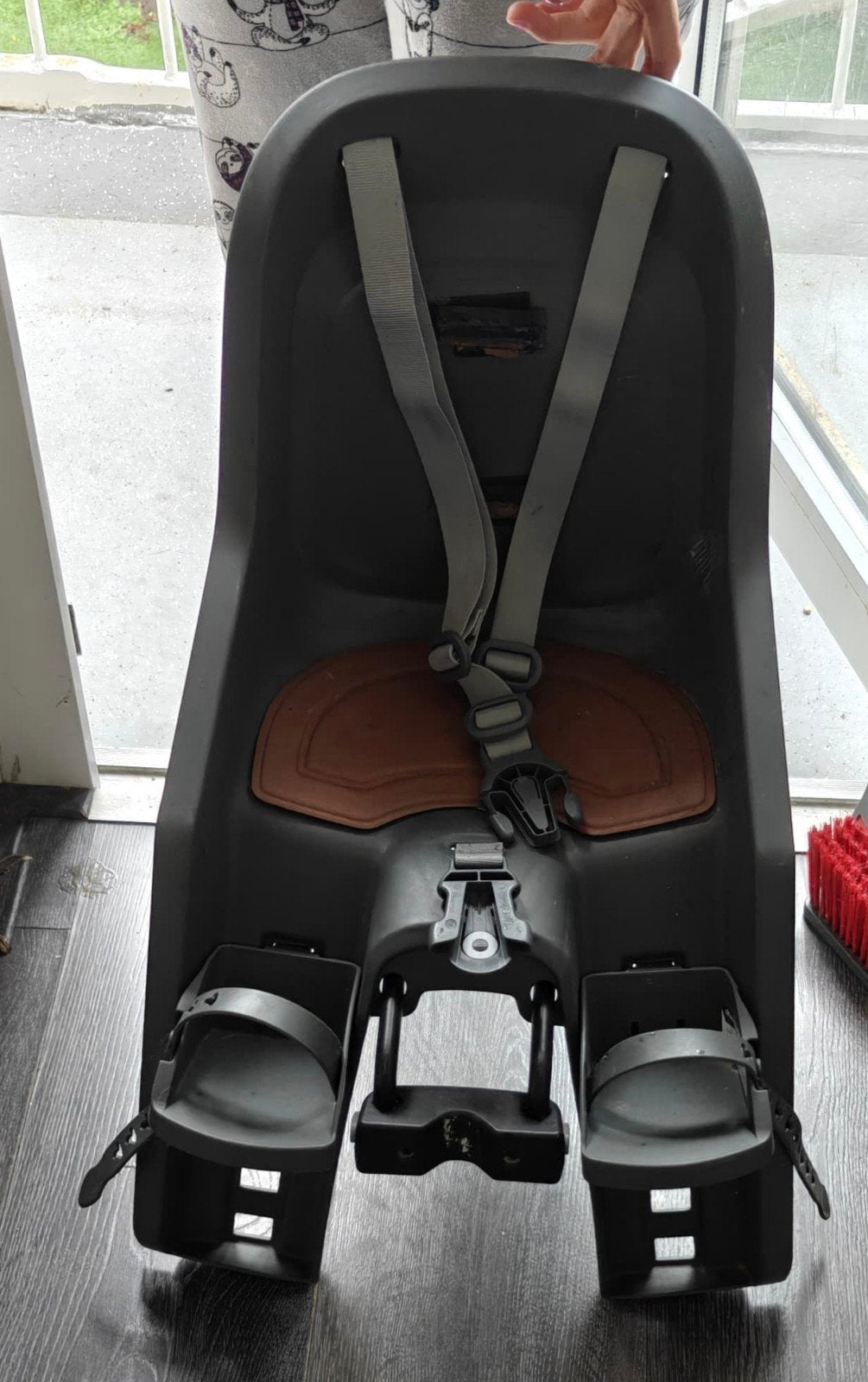 Polisport rear bike child seat - Polisport kinderzitje achte, Ophalen