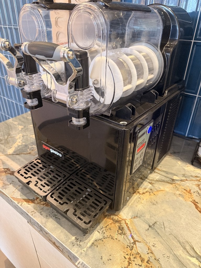 Slush machine 2x 3 LITER GGM Gastro, Zakelijke goederen, Horeca | Keukenapparatuur, Ophalen, Nieuw zonder verpakking, Koelen en Vriezen