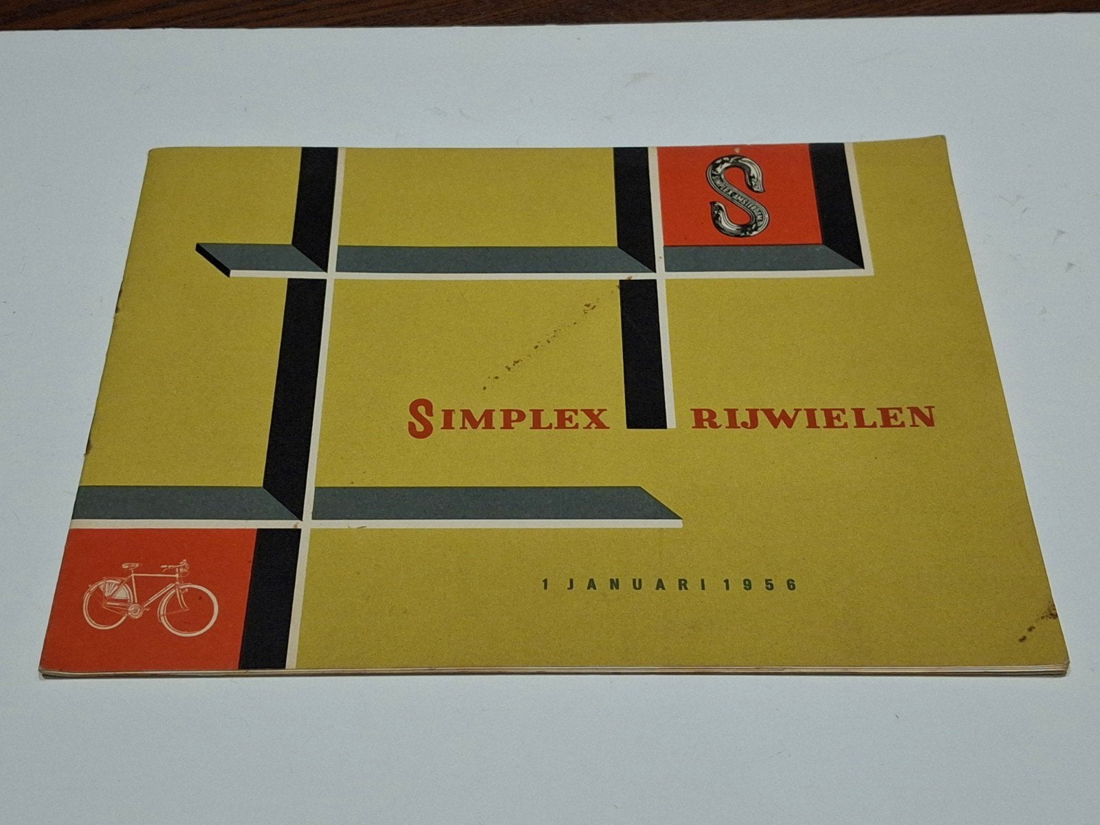 Simplex Rijwielen 1956 folder / boekje, Ophalen of Verzenden, Zo goed als nieuw