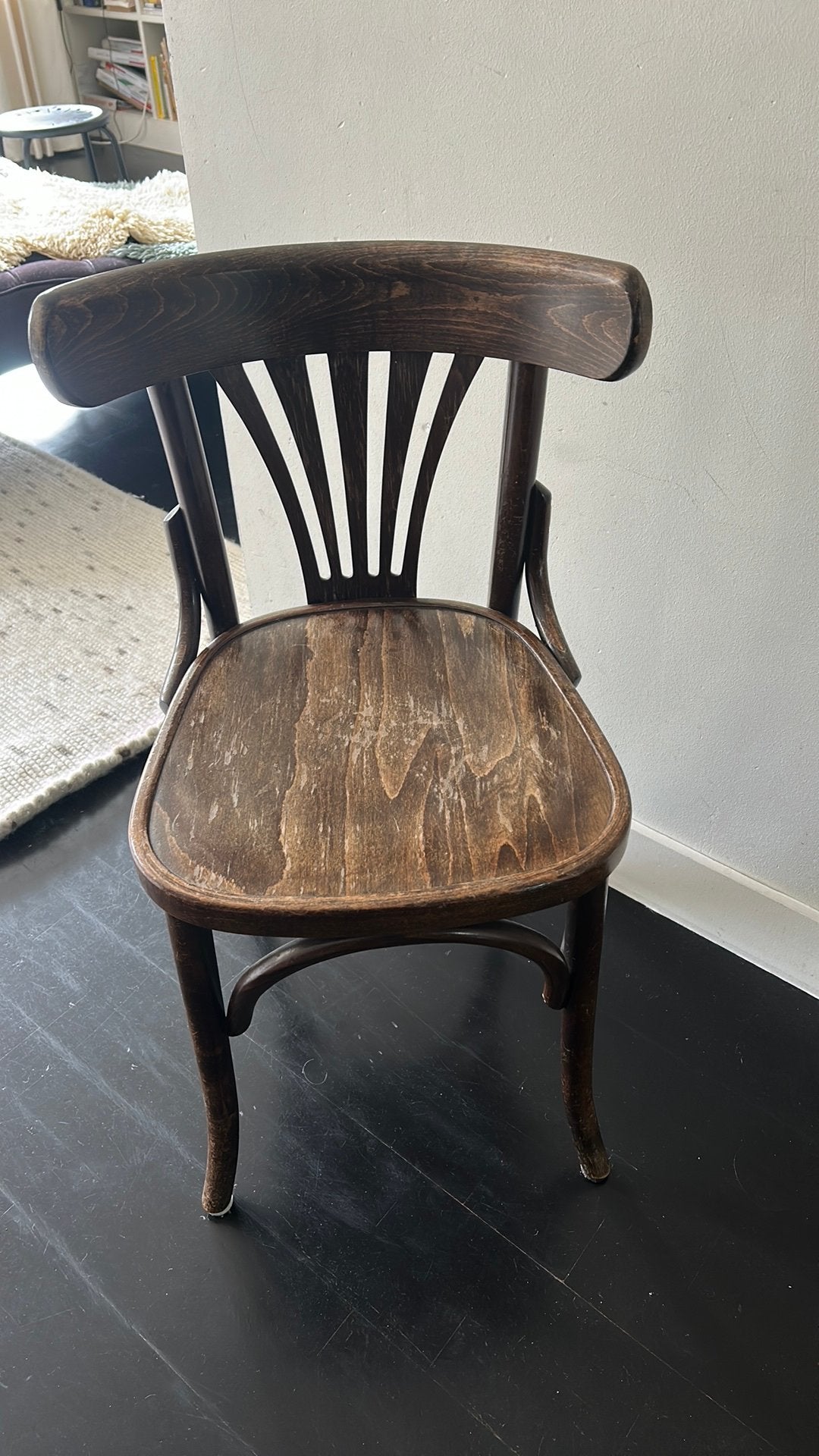 Café stoeltjes bruin, Ophalen, Gebruikt, Bruin, Vijf, Zes of meer stoelen