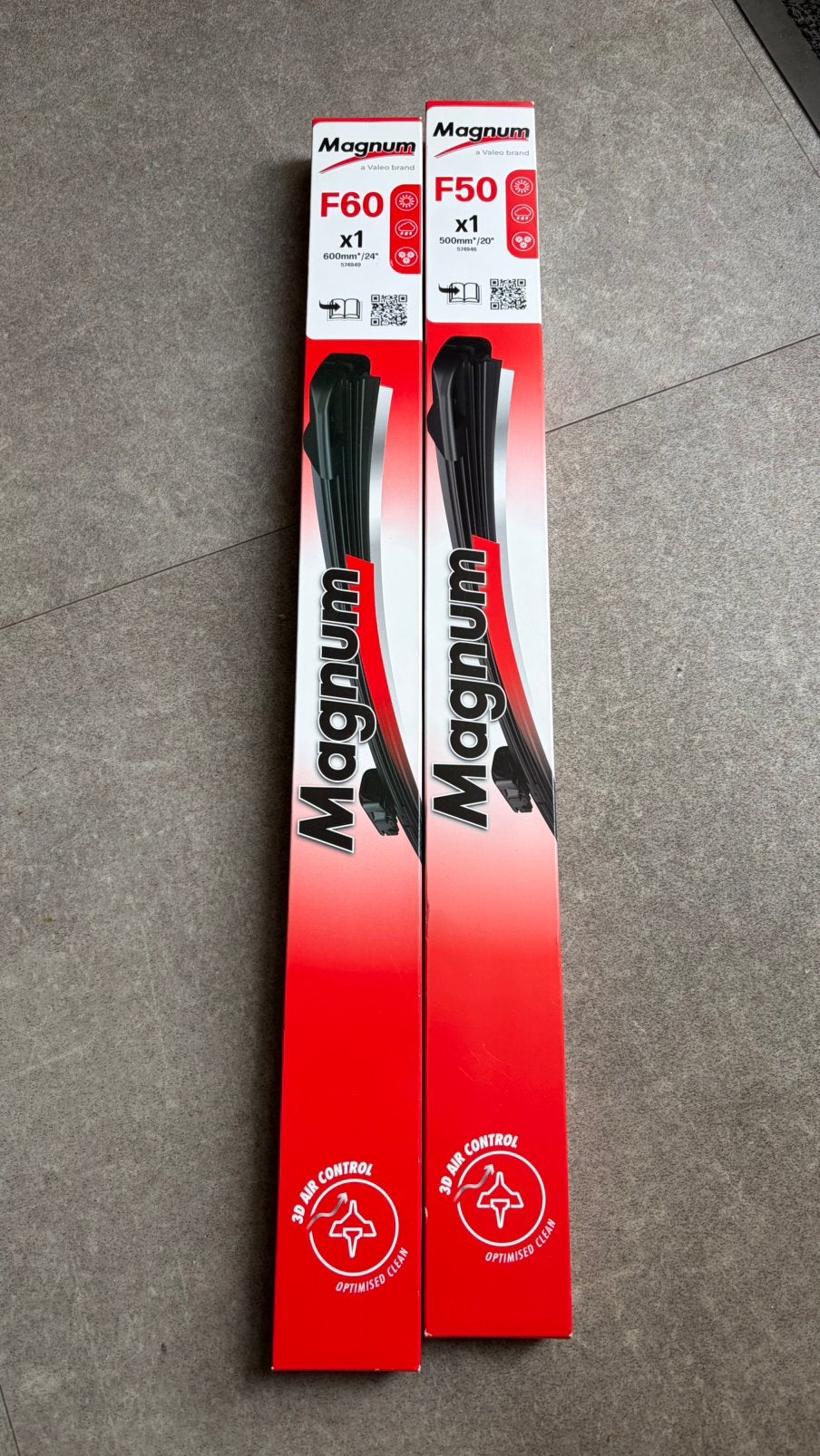Magnum F50 & F60 Ruitenwissers voor Audi A4 (vanaf 2012), Ophalen of Verzenden, Nieuw, Audi