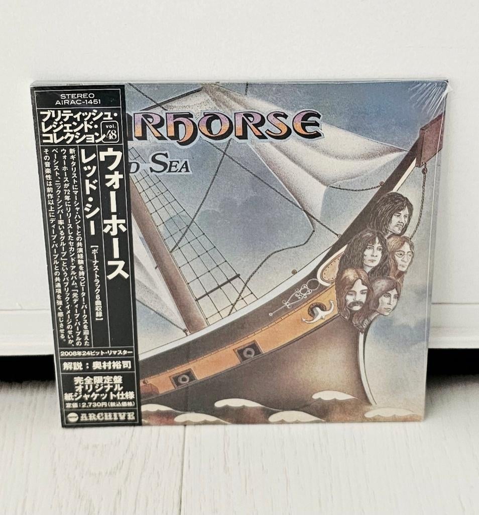 Warhorse-Red Sea (Ltd. Japan CD ,Deep Purple) 6 bonus tracks, Cd's en Dvd's, Cd's | Hardrock en Metal, Nieuw in verpakking, Verzenden