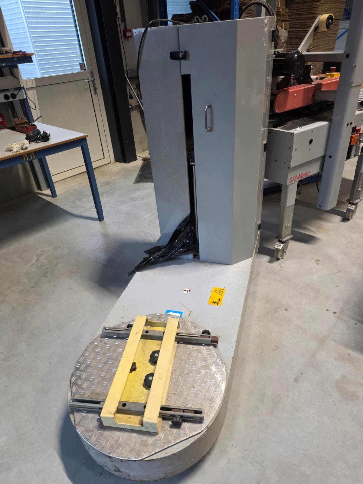 Inpakmachine Foliewikkelaar voor Dozen, Ophalen