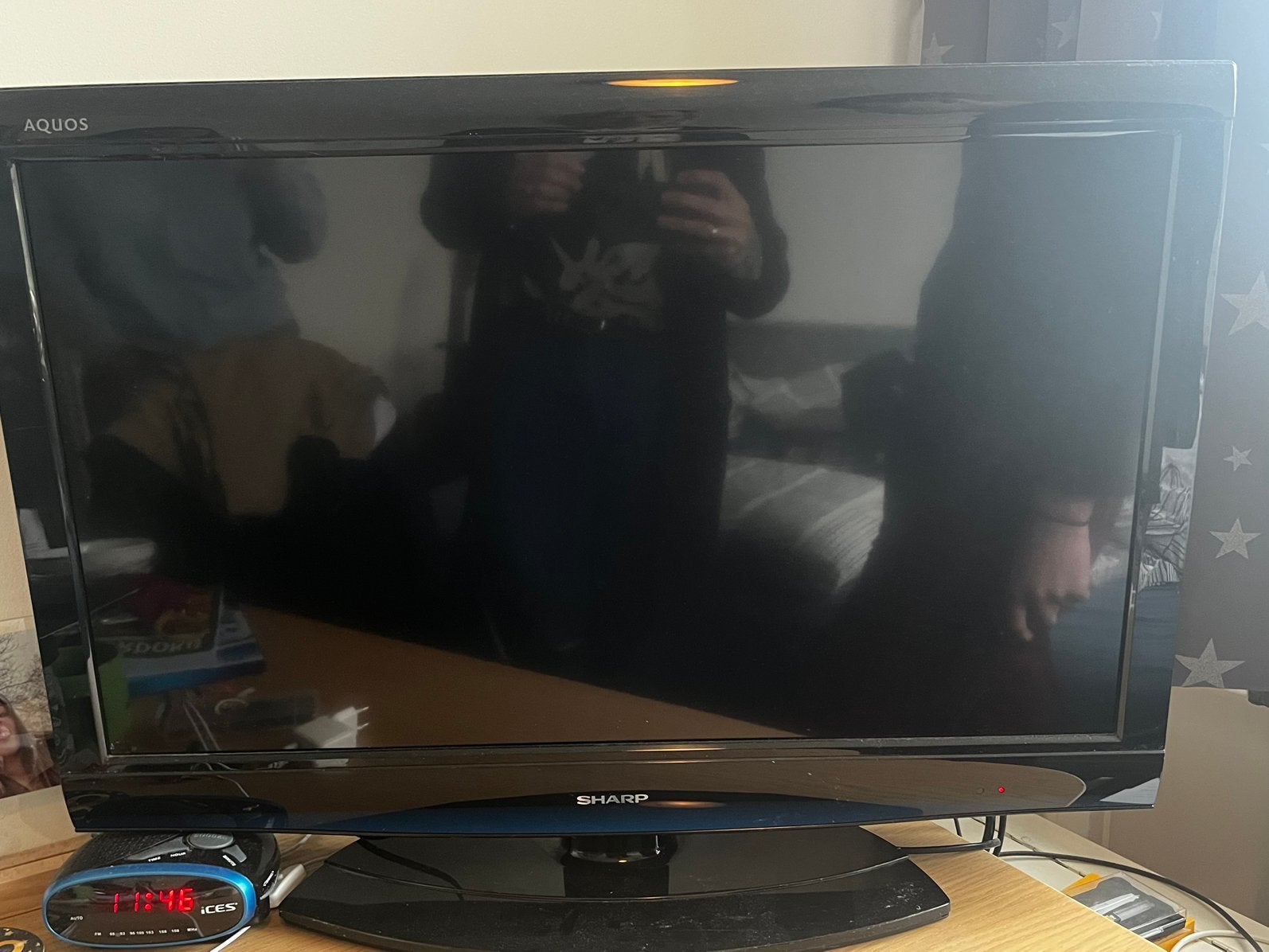 Sharp televisie, Ophalen, Gebruikt, 50 Hz, 80 tot 100 cm